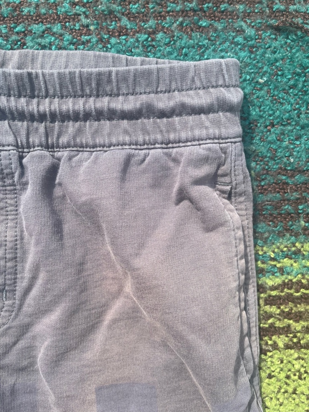 Tea Collection Gray Checkered Kids Shorts - Picture 2 of 5